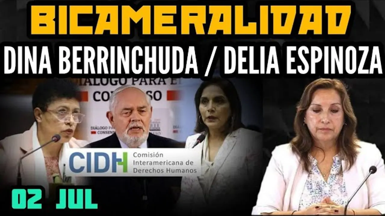Reproducir: BICAMERALIDAD MILLONARIA / DINA Y PASA POR AREQUIPA / DELIA ESPINOZA DENUNCIADA - 02 JUL