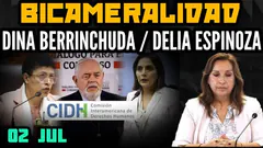 BICAMERALIDAD MILLONARIA / DINA Y PASA POR AREQUIPA / DELIA ESPINOZA DENUNCIADA - 02 JUL