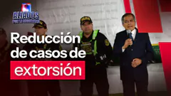 PNP fortalece acciones contra extorsión y registra reducción de casos | "Aliados por la seguridad"