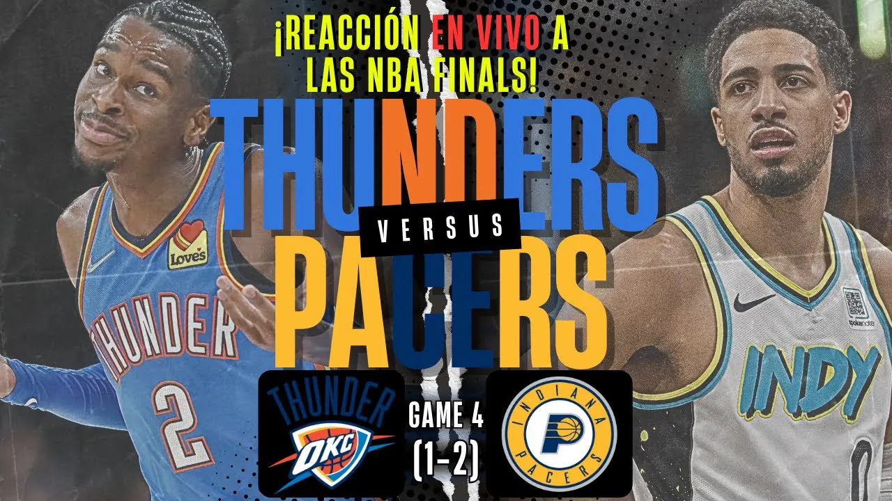 Reproducir: 🚨 ¡LOCURA TOTAL EN LAS FINALES NBA! 💥 PACERS VS OKC THUNDER 🔥 JUEGO 4 EN VIVO 😱 #NBAFINALS
