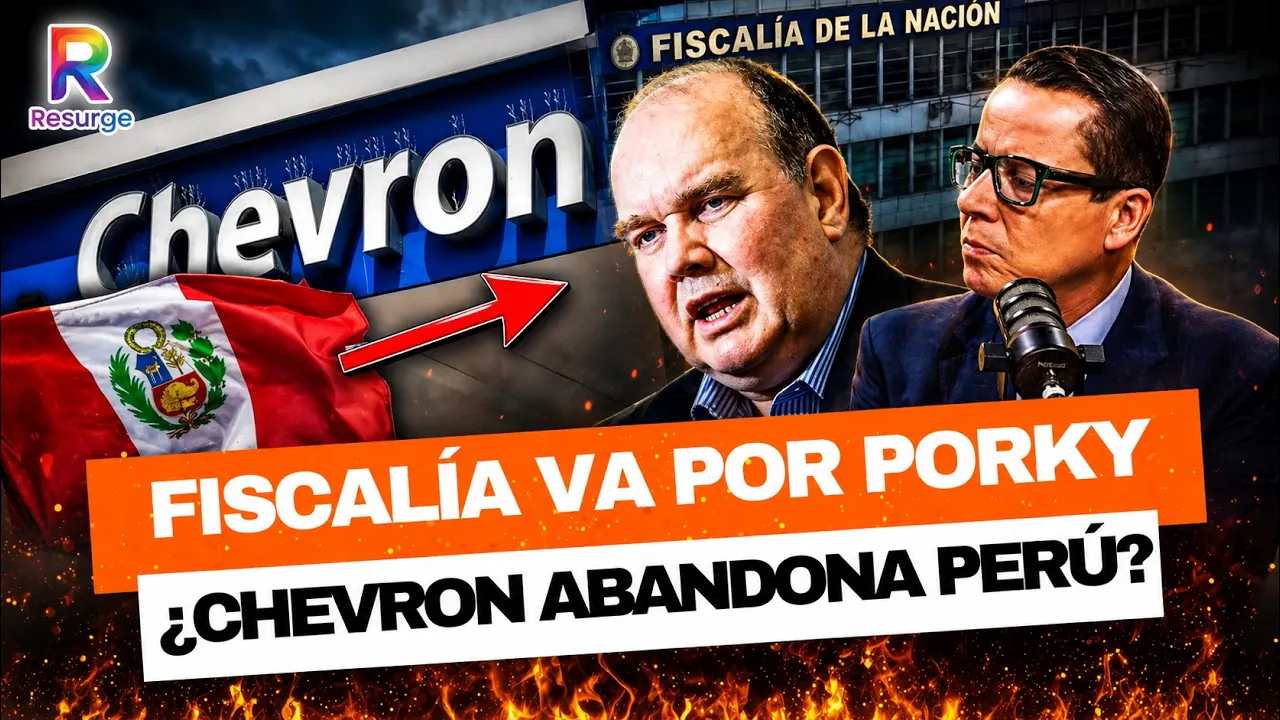 Reproducir: 🔴FISCALÍA PONE EN LA MIRA A PORKY Y CHEVRON EVALÚA DEJAR EL PERÚ: ¿QUÉ ESTÁ PASANDO? 🔥