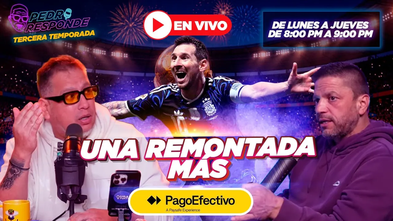 Reproducir: ARGENTINA SE METE A LA GRAN FINAL CON PURO HUEVO ¡PEDRO RESPONDE EN VIVO!  |#PedroResponde