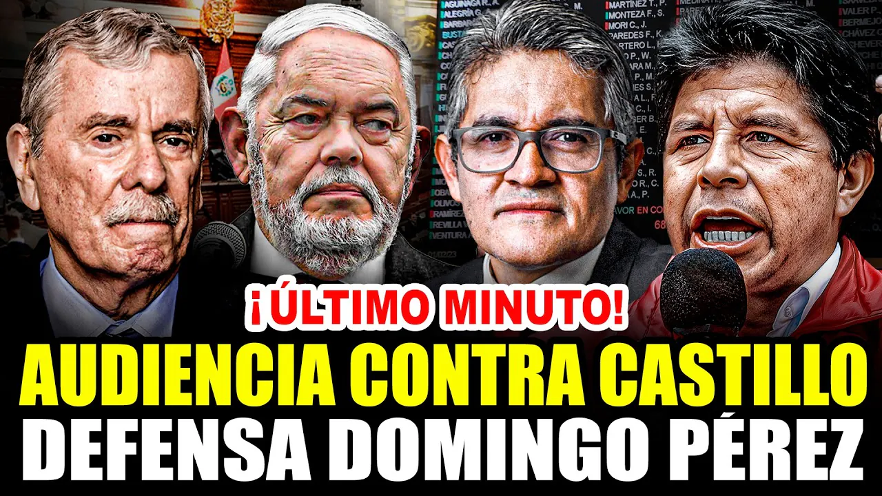 Reproducir: 🔴¡ÚLTIMO MINUTO! DOMINGO PÉREZ Y PEDRO CASTILLO ENFRENTAN AL CONGRESO 15/05