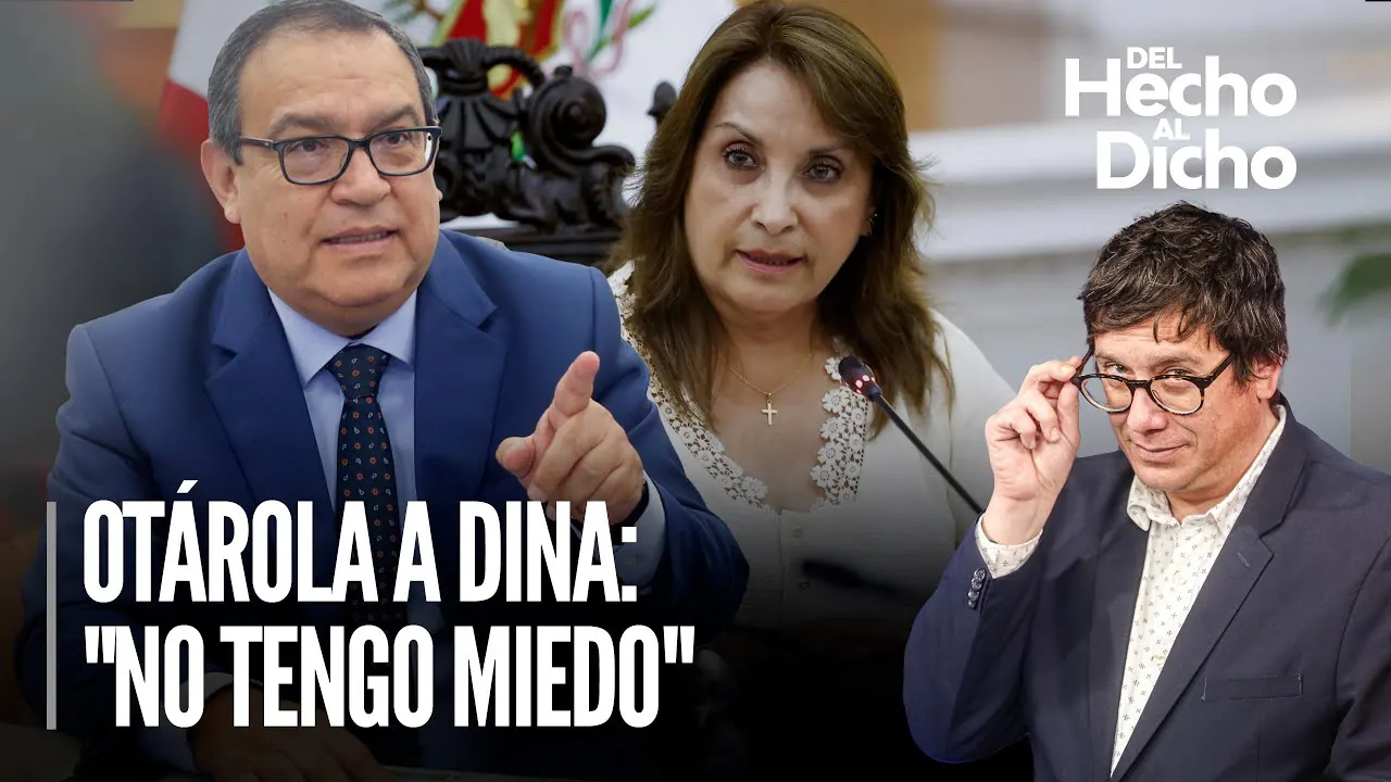 Reproducir: Alberto Otárola traiciona a Dina Boluarte y habla en su contra |Del hecho al dicho con Jaime Chincha