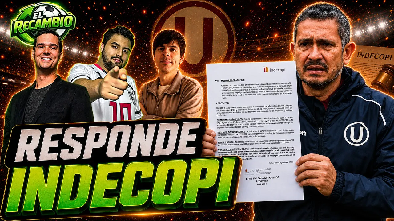 Reproducir: RESPONDIO INDECOPI | ¿ROBERTO MOSQUERA SE VA DE SPORTING CRISTAL?