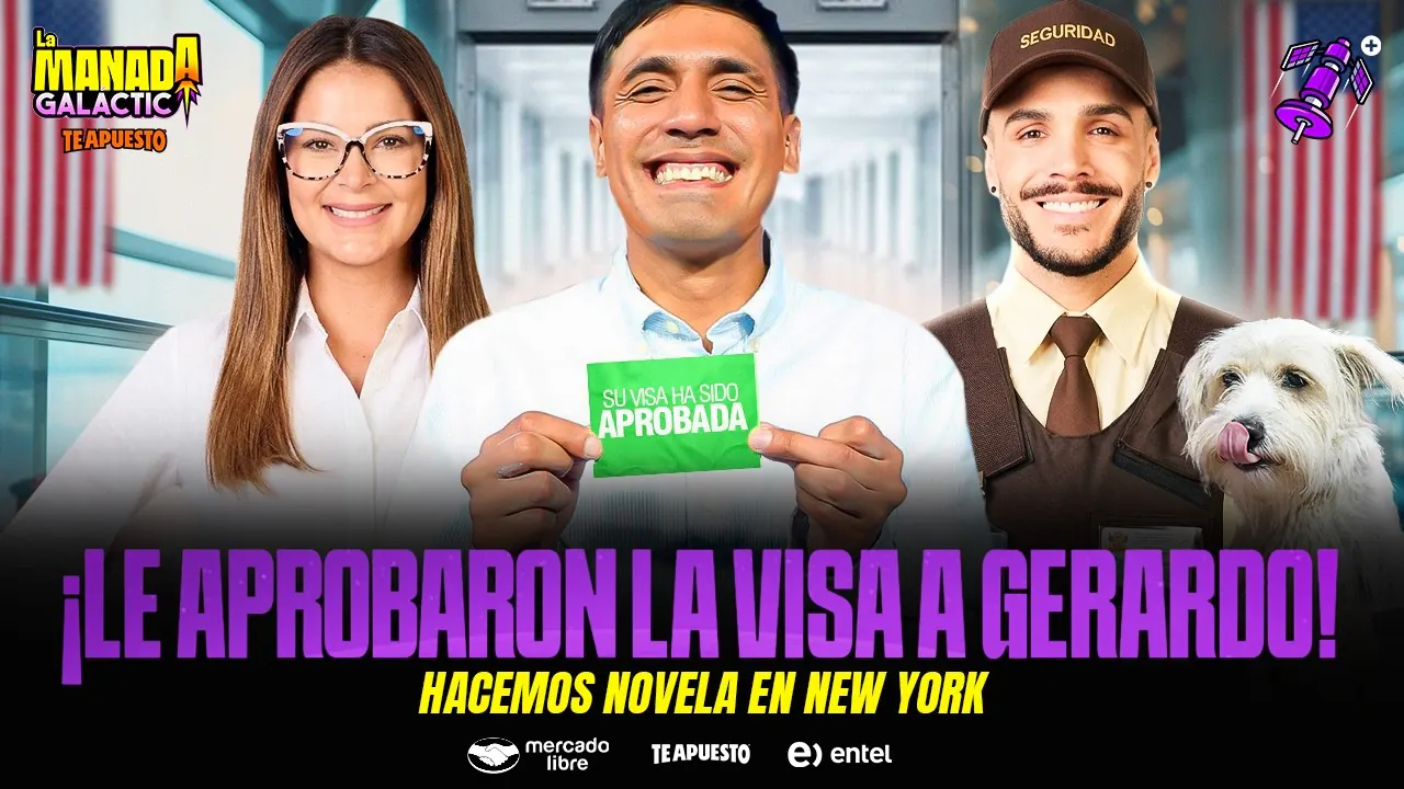 Reproducir: ¿LE DIERON LA VISA A GERARDO? | MIÉRCOLES DE NOVELAS: HOY EN NEW YORK | #LAMANADAGALÁCTICA