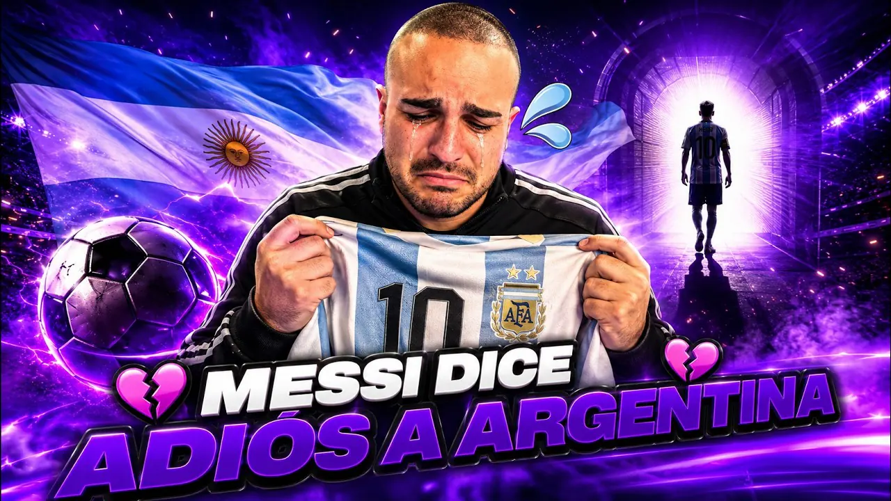 Reproducir: #ENVIVO 💔 MESSI SE RETIRA DE LA SELECCIÓN ARGENTINA | SE DESPIDE UNA LEYENDA 🇦🇷🐐