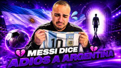 #ENVIVO MESSI SE RETIRA DE LA SELECCIÓN ARGENTINA | SE DESPIDE UNA LEYENDA