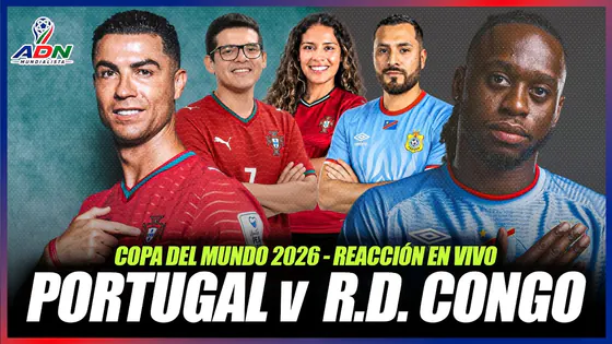 Portugal vs Congo en vivo, juega Cristiano Ronaldo | "ADN Mundialista"  17/06/26