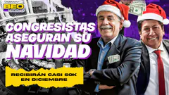 CONGRESISTAS ASEGURAN SU NAVIDAD RECIBIRÁN S/46 MIL EN DICIEMBRE | BEO NOTICIAS
