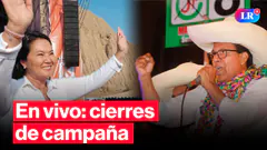 Fujimori y Sánchez cierran campaña en Lima: sigue aquí todas las incidencias | #EnVivoLR