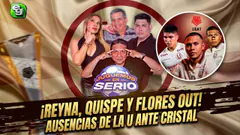 [JES] ¡QUISPE, FLORES Y REYNA AFUERA ANTE CRISAL! ¿LO CELEBRA MOSQUERA?
