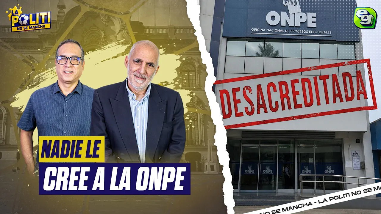 Reproducir: [POLITI] NADIE LE CREE A LA ONPE: EXPLOTAN LAS DUDAS POR EL CONTEO DIGITAL🔥