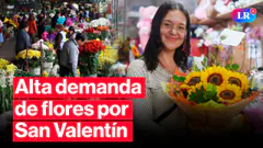 San Valentín 2026: ¿qué flores prefieren regalar los limeños este 14 de febrero? | #EnVivoLR