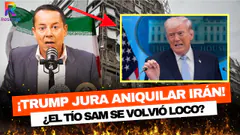 ¡BOMBAZO! DONALD TRUMP AMENAZA CON DESTRUIR IRÁN HOY EN LA NOCHE