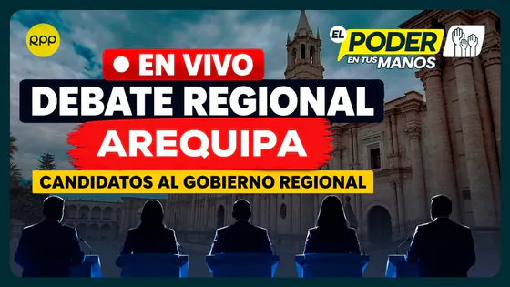 DEBATE REGIONAL AREQUIPA EN VIVO: CANDIDATOS AL GOBIERNO REGIONAL | ELECCIONES 2026