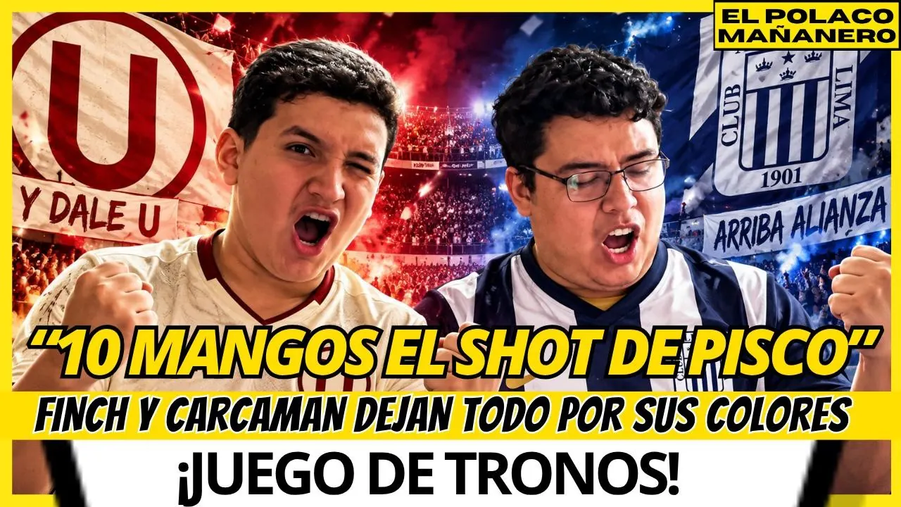 Reproducir: PREVIA DEL CLÁSICO CARCA VS FINCH: A 10 MANGOS EL SHOT I EL POLACO MAÑANERO