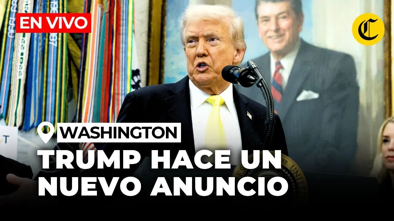 Reproducir: 🔴 EN VIVO: TRUMP HACE IMPORTANTE ANUNCIO DESDE LA CASA BLANCA | El Comercio