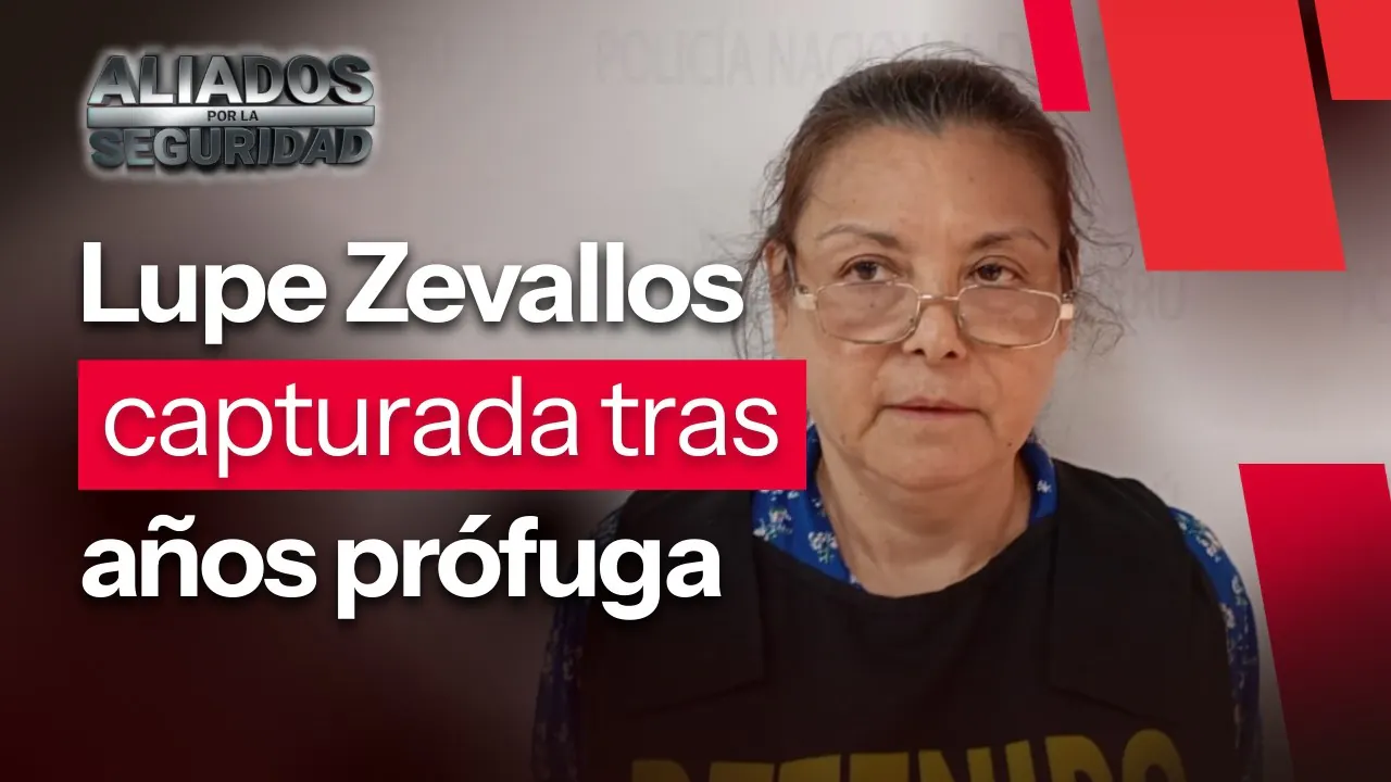 Reproducir: Lupe Zevallos capturada tras años prófuga: hermana del Lunarejo cumplirá condena de 25 años
