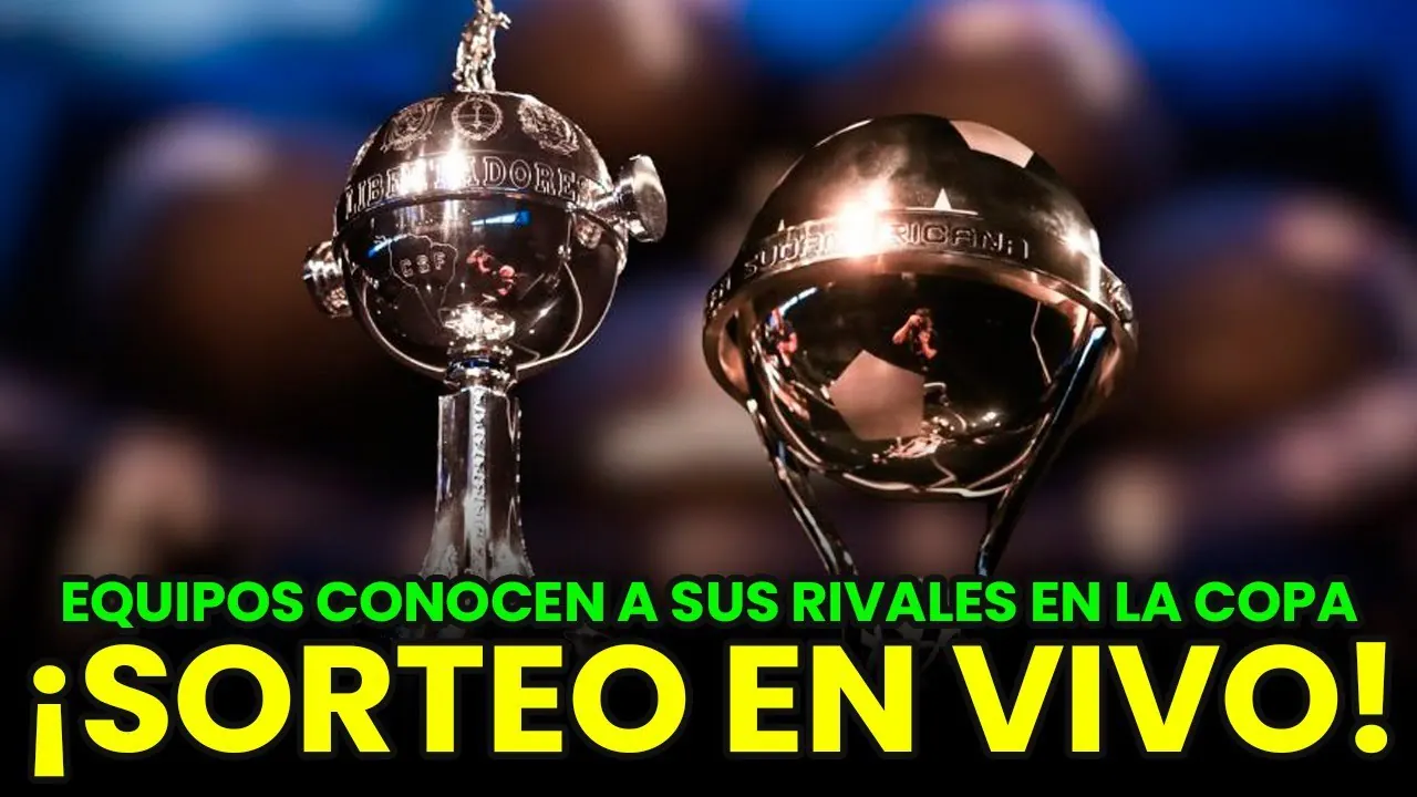 Reproducir: 🔴 SORTEO EN VIVOEQUIPOS PERUANOS CONOCEN A SUS RIVALES EN LA COPA LIBERTADORES Y SUDAMERICANA