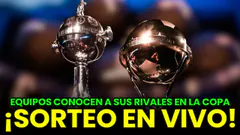 SORTEO EN VIVOEQUIPOS PERUANOS CONOCEN A SUS RIVALES EN LA COPA LIBERTADORES Y SUDAMERICANA