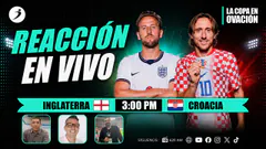 INGLATERRA VS CROACIA | REACCIÓN EN VIVO | LA COPA EN OVACIÓN