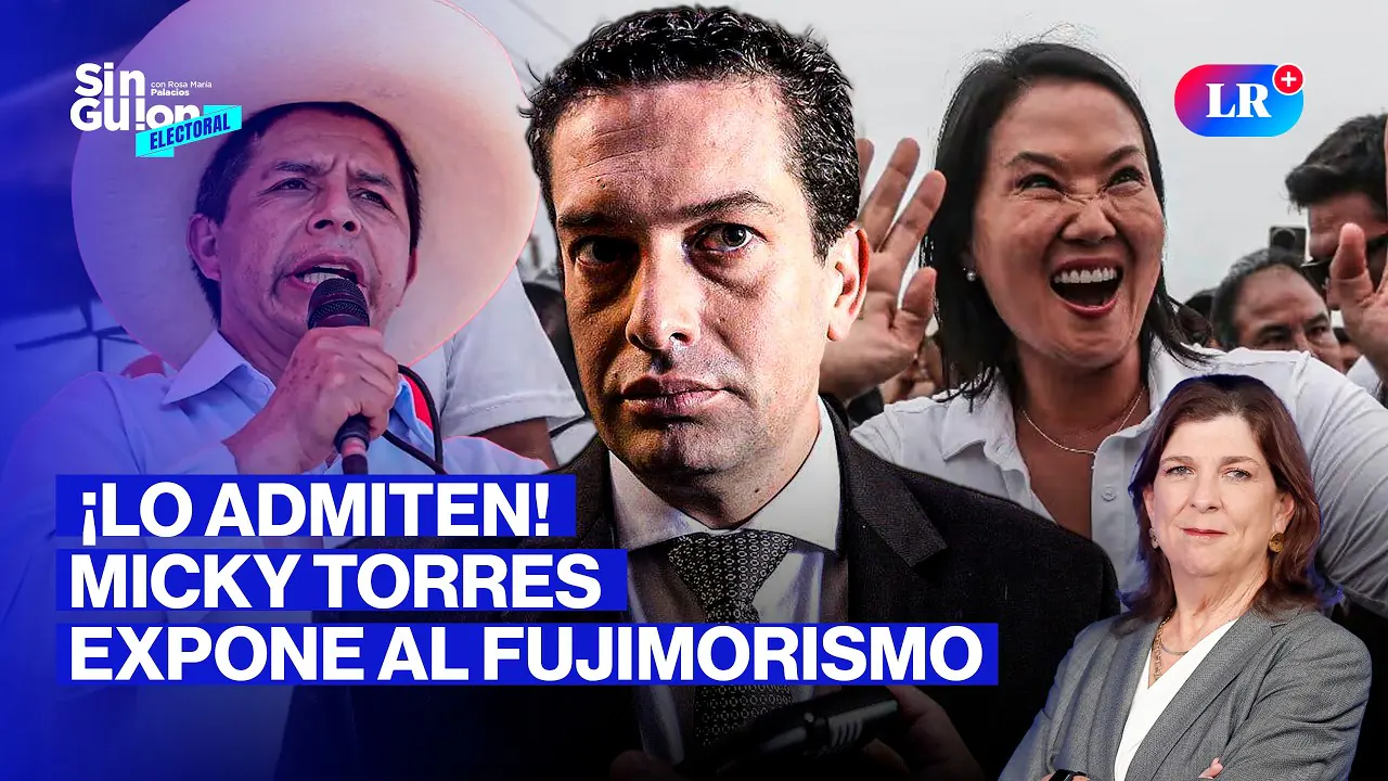 Reproducir: ¡ADMITEN CONSPIRACIÓN CONTRA CASTILLO! MICKY TORRES LOS EXPONE | SIN GUION CON ROSA MARÍA PALACIOS