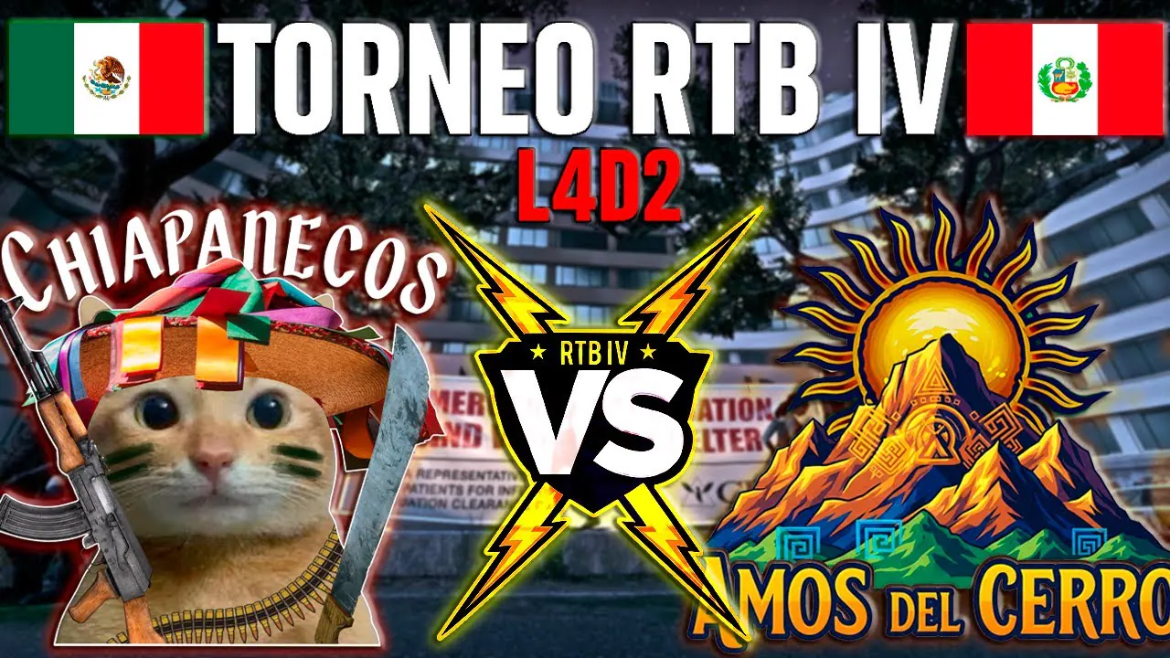 Reproducir: TORNEO RTB IV LEFT 4 DEAD 2 | Amos Del Cerro VS Los Chiapanecos | Perú VS México/PE | ELIMINACIÓN |