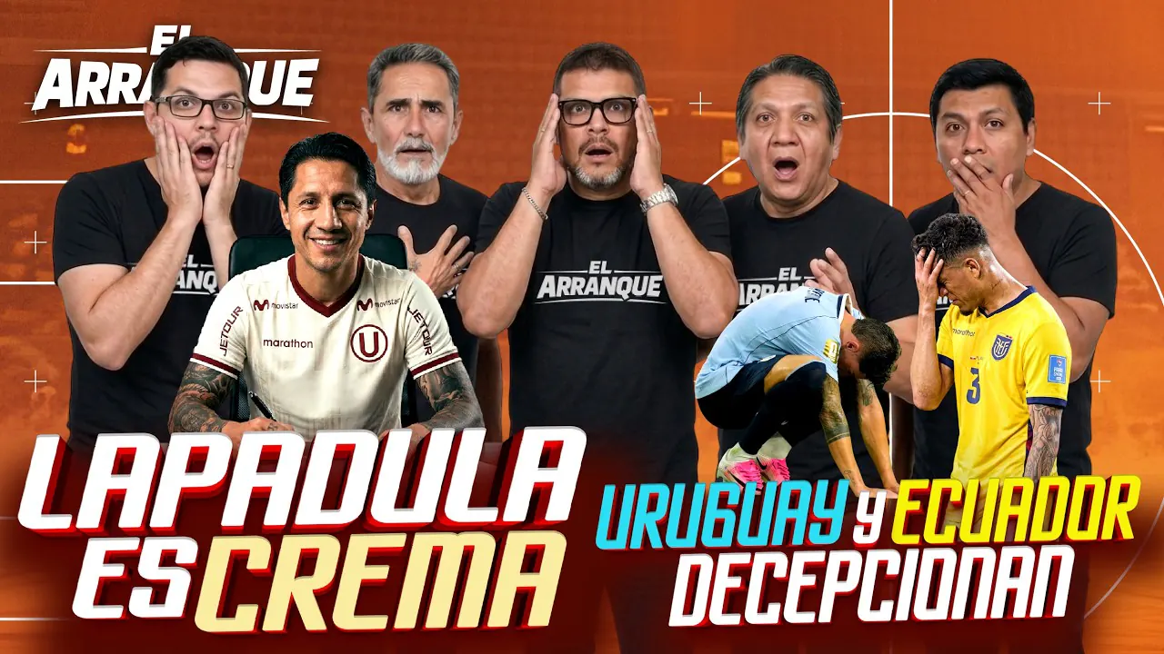 Reproducir: EN VIVO: EL ARRANQUE - ¡LAPADULA YA ES CREMA! - ECUADOR Y URUGUAY DECEPCIONAN