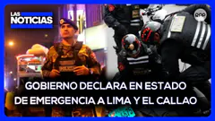 Gobierno declara el estado de emergencia en Lima y Callao para enfrentar la criminalidad