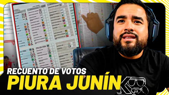RECUENTO DE VOTOS EN PIURA Y JUNIN | ¿ESTARAN DOBLADAS?