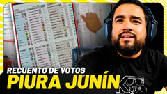 RECUENTO DE VOTOS EN PIURA Y JUNIN | ¿ESTARAN DOBLADAS?