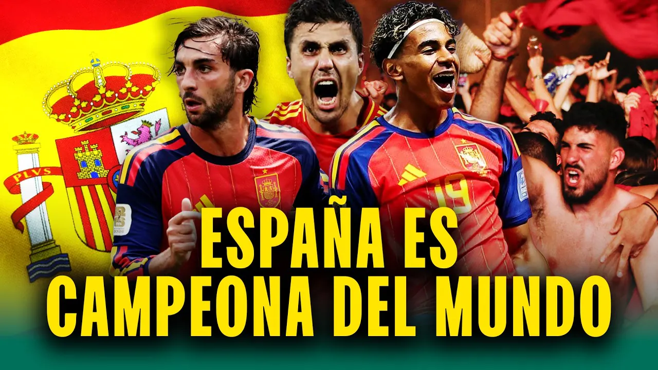 Reproducir: ESPAÑA ES CAMPEÓN DEL MUNDIAL 2026: GANÓ LA FINAL CONTRA ARGENTINA