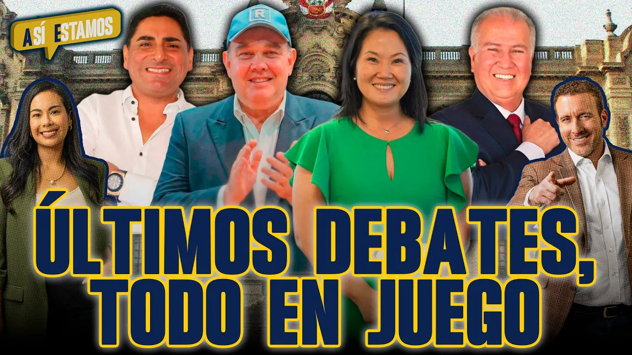 Reproducir: 🚨#ENVIVO | ¡COMIENZA LA SEGUNDA SEMANA DE DEBATES! ¿QUIÉN TIENE LAS MEJORES PROPUESTAS? #ASÍESTAMOS