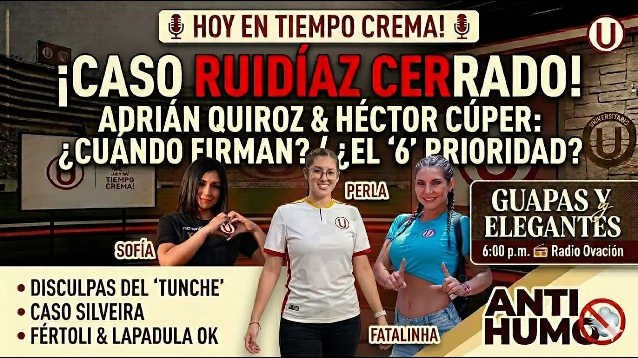Reproducir: 🟡🔴 ¡CONFIRMADO! El Tunche Rivera seguirá en Universitario | TIEMPO CREMA x RADIO OVACIÓN