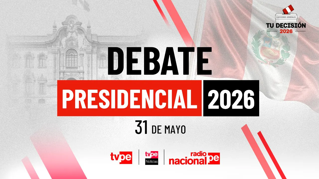 Reproducir: 🔴 Debate Presidencial EN VIVO: Roberto Sánchez vs Keiko Fujimori | Segunda Vuelta 2026 Perú
