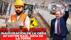 IRL INAUGURACIÓN DE LA OBRA AV VICTOR RAÚL HAYA DE LA TORRE EN SMP | VISITA AL PATRIARCA UGARTE