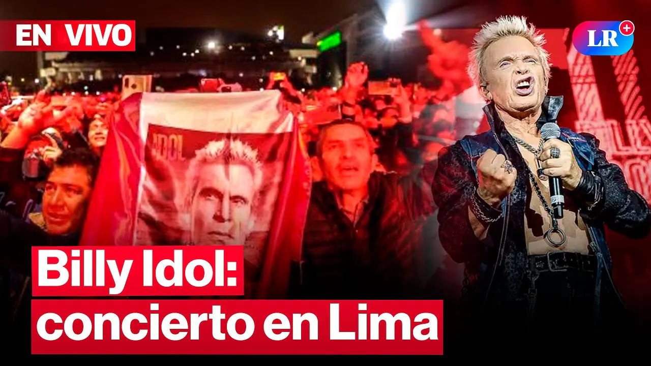 Reproducir: 🔴 Billy Idol: previas de concierto en vivo en Lima | #EnVivoLR
