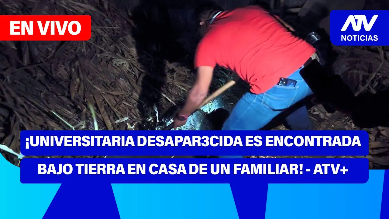 Reproducir: De 5 a 7 🎧✨ | ¡UNIVERSITARIA DESAPAR3CIDA ES ENCONTRADA BAJO TIERRA EN CASA DE UN FAMILIAR! - ATV+