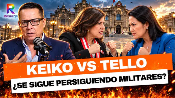JANET TELLO PONE PARCHE A KEIKO...