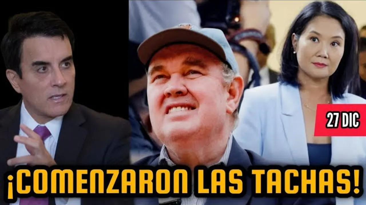 Reproducir: Keiko y López Aliaga son denunciados | Carlos Espá arremete contra simpatizantes - 27 DIC