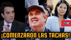 Keiko y López Aliaga son denunciados | Carlos Espá arremete contra simpatizantes - 27 DIC