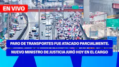 Fe de Erratas | PARO DE TRANSPORTES FUE ATACADO PARCIALMENTE. NUEVO MINISTRO DE JUSTICIA