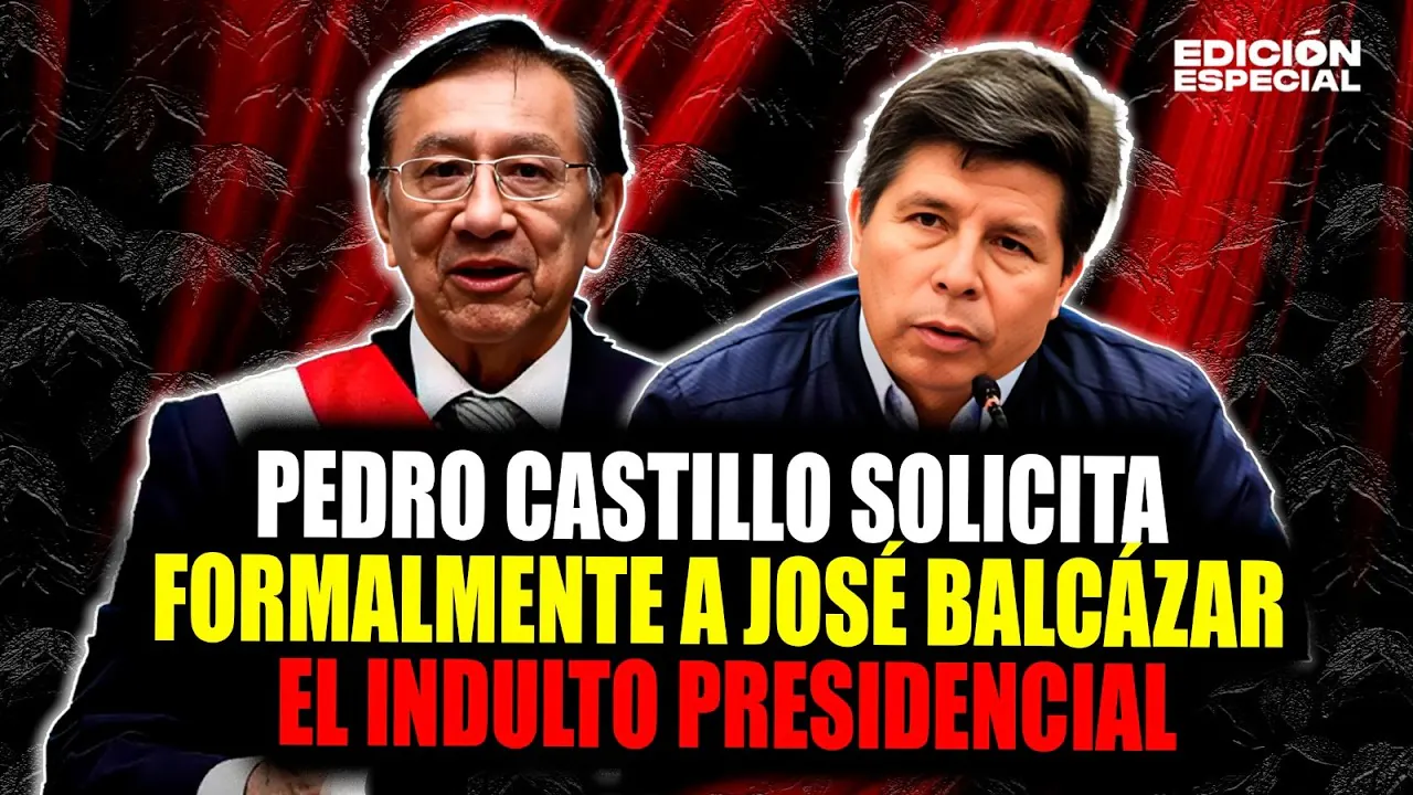Reproducir: #EnVivo Pedro Castillo solicita el indulto humanitario a presidente José Balcázar