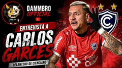 ¡EXCLUSIVA! Carlos Garcés habla en Dammbro Oficial | Entrevista al delantero de Cienciano
