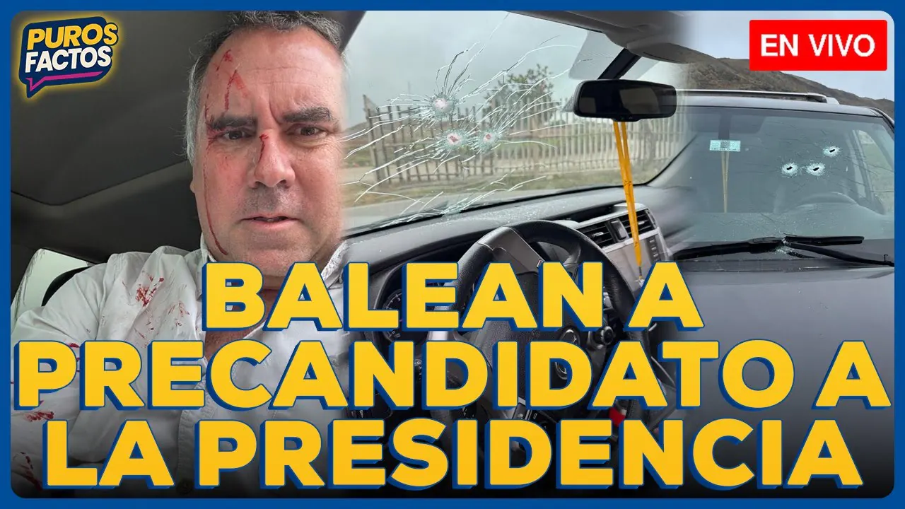 Reproducir: 🚨 #ENVIVO | PRECANDIDATO RAFAEL BELAÚNDE FUE ATACADO A BALAZOS MIENTRAS MANEJABA #PUROSFACTOS