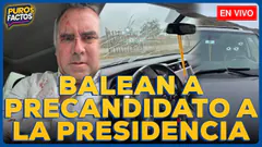 #ENVIVO | PRECANDIDATO RAFAEL BELAÚNDE FUE ATACADO A BALAZOS MIENTRAS MANEJABA #PUROSFACTOS