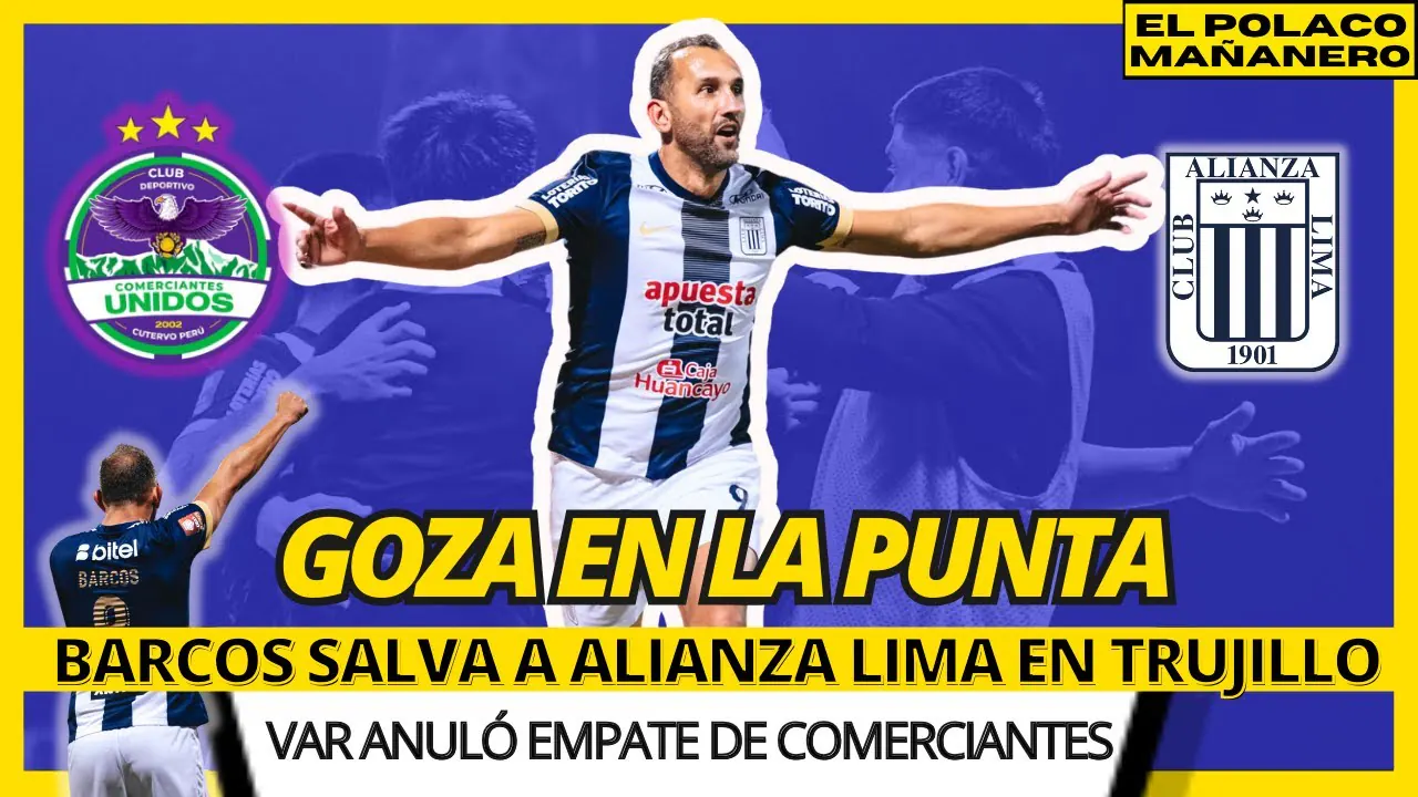 Reproducir: ALIANZA GANA CON LO JUSTO A COMERCIANTES Y ES PUNTERO - 🟡 EL POLACO MAÑANERO 🇵🇪