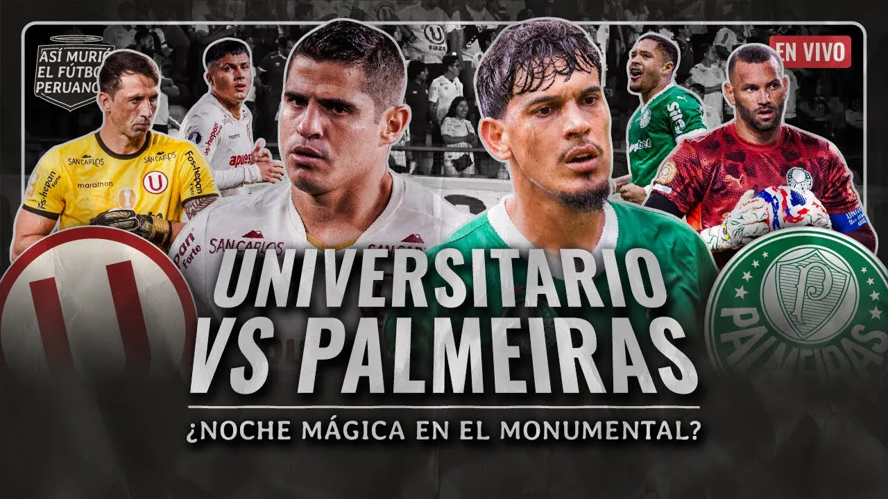 Reproducir: PREVIA Y REACCIÓN AL UNIVERSITARIO VS PALMEIRAS #COPALIBERTADORES FT. OCRAM