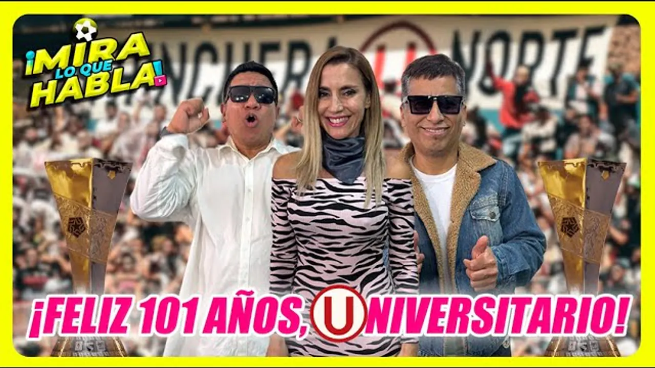 Reproducir: 🏆🎂 ¡LA 'U' DE FIESTA! 101 AÑOS | CHÁVEZ A ALIANZA Y  ABRAHAM A CRISTAL ⚽ | ¡MIRA LO QUE HABLA!